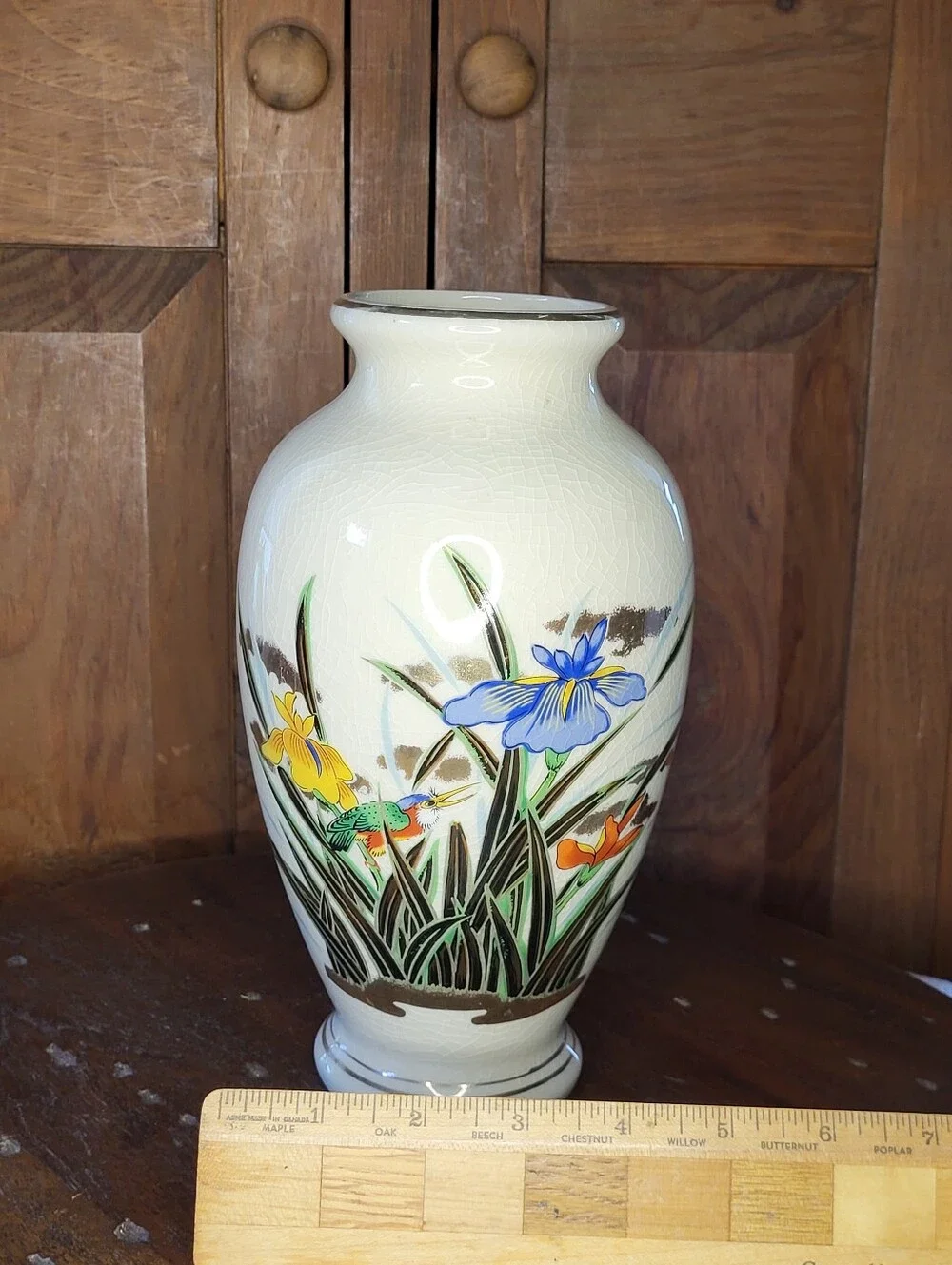 Vintage Floral Vase